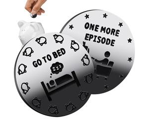 Coin Go To Bed 1 Episodio più, 1 di Gioco più per Bed Coin - Moneta decisionale dei Genitori a Doppio Faccio, 1 di Gioco per il Moneta Divertente del Destino,1 Moneta da gioco