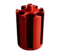 Coin Holder Car - Cylindrical Portable Storage Container for Auto Use | Large Capacity 3D Printed Design with Organized Sorting Slots, Change Organizer for Penny Dime Nickel Quarter SUV RV Sedan T