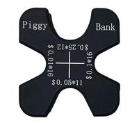 Coin Organizer Car - Portable Money Storage, Silicone Change Holder, Compact Pocket Container | Travel Coin Box, Vehicle Cash Sorter, Mini Cash Organizer, Strong Tray for Dashboard Wallet Purse