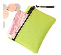 Coin Purse - Compact Wallet for Cash and Card Organization | Faux Leather Zipper Pouch with Inner Compartments, Portable Small Purse for Travel Shopping and Everyday Carry