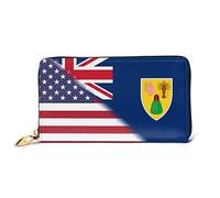 Coin Purse Flag Of The Turks And Caicos Lslanda Porta Monete Multiuso Portamonete Squisito Portafoglio Per Adolescente, Ragazze, Migliore Amico