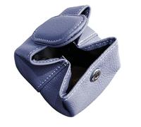 Coin Purse Pouch, PU Leather Portable Cambio Holder, 2,95 x 2,95 pollici, Small Coin Wallet Zipper, Compact Lightweight, Travel Storage Bag for Coins, Keys, Headphones (multicolor), viola, Se référer