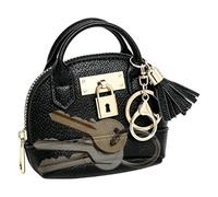 Coin Purse - PU Leather Lipstick Organizer Holder with Keychain | Change Purse for Shopping Work School Travel Outdoor Holiday Festival Vacation