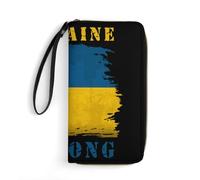 Coin Purse Ukrainians Strong Portafoglio In Pelle Con Cerniera Portamonete Da Donna Elegante Clutch Piccolo Borsa Per Figlia, Uomo, Madre