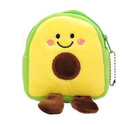 Coin Purses, Change Wallet, Zipper Closure Fruit Design Plush Texture with Large Capacity Cute Appearance, Purse Wallet for Kids, 3,54 x 3,35 x 1,57 pollici, multicolore, single attribute,