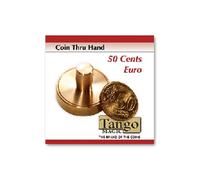 Coin thru Hand by Tango Magic - 50 cents Euro - Magia con Monete