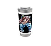 Coinful Hip Hopper per i fan dei rapper e hip hop Bicchiere termico in acciaio inox doppia parete