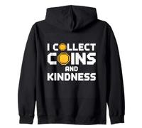 Coins and Kindness Gamer Kids Pixel Felpa con Cappuccio