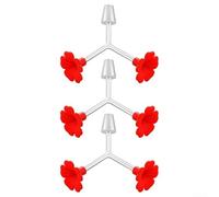 Coinvolgi la natura con 3 tubi e tappi per colibrì, perfetti per giardino e progetti fai da te