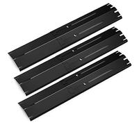 Coisien Universale Barre Flavorizer di Ricambio,Regolabili Piastra 34 a 53,3cm Durevole Acciaio Inossidabile Diffusore di Calore Copri Bruciatore Accessori per Charbroil della griglia a Gas.3Pack