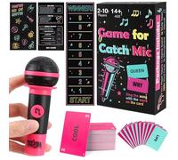 COITEK Karaoke Party Game, COITEK Karaoke Style Party Game per musica, gioco di canto per famiglie e amici con 250 testi di canzoni