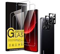 Coiwxmoi 4 Pezzi Vetro Temperato per Xiaomi 13T / 13T Pro 5G, 2 Pezzi Pellicola Protettiva Vetro Temperato e 2 Pezzi Protezione Fotocamera, Ultra Trasparente, Ultra Resistente, Durezza 9H, Senza Bolle