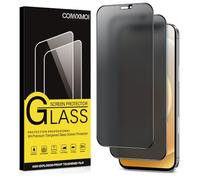 Coiwxmoi Privacy Pellicola Opaca per iPhone 12/12 pro,Opaco Vetro Temperato Anti-Spy Durezza 9H HD Anti-riflesso Anti-impronta Anti-Spia Senza Bolle Vetrino Film Protezione Schermo 2 Pezzi