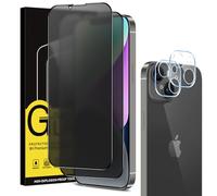 Coiwxmoi Privacy Pellicola Opaca per iPhone 14 con Protezione Fotocamera [2+2 Pezzi], Opaco Vetro Temperato Anti-Spy Durezza 9H HD Anti-riflesso Anti-impronta Anti-Spia Vetrino Film Protettiva