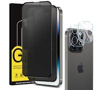 Coiwxmoi Privacy Pellicola Opaca per iPhone 14 Pro Max con Protezione Fotocamera [2+2 Pezzi], Opaco Vetro Temperato Anti-Spy Durezza 9H HD Anti-riflesso Anti-impronta Anti-Spia Vetrino Film Protettiva