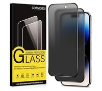 Coiwxmoi Privacy Pellicola Opaca per iPhone 14 Pro,Opaco Vetro Temperato Anti-Spy Durezza 9H HD Anti-riflesso Anti-impronta Anti-Spia Senza Bolle Vetrino Film Protezione Schermo 2 Pezzi