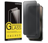 Coiwxmoi Privacy Pellicola Opaca per iPhone 15 Pro Max,Opaco Vetro Temperato Anti-Spy Durezza 9H HD Anti-riflesso Anti-impronta Anti-Spia Senza Bolle Vetrino Film Protezione Schermo 2 Pezzi