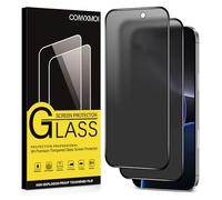 Coiwxmoi Privacy Pellicola Opaca per iPhone 16 Pro,Opaco Vetro Temperato Anti-Spy Durezza 9H HD Anti-riflesso Anti-impronta Anti-Spia Senza Bolle Vetrino Film Protezione Schermo 2 Pezzi