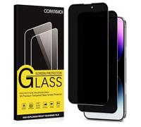 Coiwxmoi Privacy Pellicola Protettiva per Apple iPhone 14 Pro Max 2 Pezzi Vetro Temperato Anti-spia Durezza 9H Senza Bolle Anti-Graffio Ultra Resistente Anti-Spy Anti-Impronta Protezione Schermo