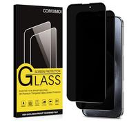 Coiwxmoi Privacy Pellicola Protettiva per Apple iPhone 15 Pro 2 Pezzi Vetro Temperato Anti-spia Durezza 9H Senza Bolle Anti-Graffio Ultra Resistente Anti-Spy Anti-Impronta Protezione Schermo