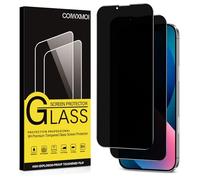 Coiwxmoi Privacy Pellicola Protettiva per iPhone 13 2 Pezzi Vetro Temperato Anti-spia Durezza 9H Senza Bolle Anti-Graffio Ultra Resistente Anti-Spy Anti-Impronta Protezione Schermo
