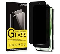 Coiwxmoi Privacy Pellicola Protettiva per iPhone 15 Plus 2 Pezzi Vetro Temperato Anti-spia Durezza 9H Senza Bolle Anti-Graffio Ultra Resistente Anti-Spy Anti-Impronta Protezione Schermo