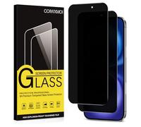 Coiwxmoi Privacy Pellicola Protettiva per iPhone 16 2 Pezzi Vetro Temperato Anti-spia Durezza 9H Senza Bolle Anti-Graffio Ultra Resistente Anti-Spy Anti-Impronta Protezione Schermo