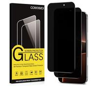 Coiwxmoi Privacy Pellicola Protettiva per iPhone 16 Pro 2 Pezzi Vetro Temperato Anti-spia Durezza 9H Senza Bolle Anti-Graffio Ultra Resistente Anti-Spy Anti-Impronta Protezione Schermo