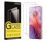 Coiwxmoi Vetro Temperato per Motorola E14/G04/G04S Pellicola Protettiva 2 Pezzi Durezza 9H Anti-Graffio Anti-impronte Ultra Trasparente Senza Bolle Vetrino Protezione Schermo per OPPO Reno 8 5G