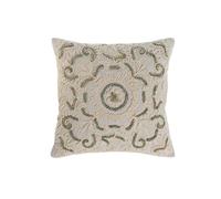 COJIN ALGODON 45X45 584 GR, BORDADO A MANO