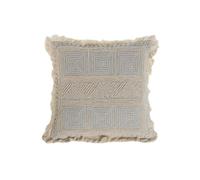 COJIN ALGODON 45X45 614 GR, BORDADO A MANO