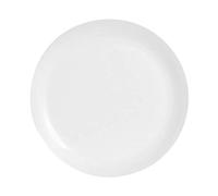 Cok 160-0028 F6K6 - Piatto da dessert Elba, in ceramica, 20 cm, colore: Bianco