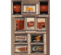 Coke National '96 Completo Set Di 10 Diverse Immagini Argento Telefono Card