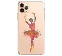 Cokitec Coque Transparente pour iphone 11 (6,1") Danseuse Etoile