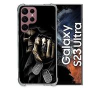 Cokitec Cover in vetro temperato per Samsung Galaxy S23 Ultra testate di morte Your Next