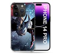 Cokitec Cover per Iphone 14 Pro (6.1) Manga Solo Leveling Sung Epee
