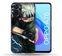 Cokitec Cover per Oppo A76 Manga Naruto Kakashi Multicolore