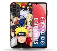 Cokitec Cover per Samsung Galaxy A13 / A04S Manga Naruto Team, Multicolore