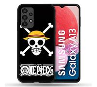 Cokitec Cover per Samsung Galaxy A13 / A04S Manga One Piece teschio multicolore