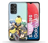 Cokitec Cover per Samsung Galaxy A13 Manga Assassination Classroom Kuro Trio Multicolore