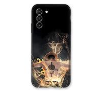 Cokitec Cover per Samsung Galaxy S21 Manga One Piece Ace Nero