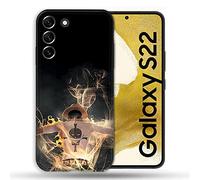 Cokitec Cover per Samsung Galaxy S22 Manga One Piece Ace Nero