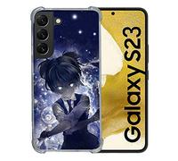 Cokitec Cover rinforzata in vetro temperato per Samsung Galaxy S23 Manga Assassination Classroom Nagisa