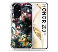Cokitec Cover rinforzata per Honor 200 5G Manga Demon Slayer Gruppo