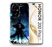 Cokitec Cover rinforzata per Honor 200 Pro 5G Manga Attacco Titans Levi