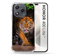 Cokitec Cover rinforzata per Honor 400 Lite 5G Animal Tigre Jungle