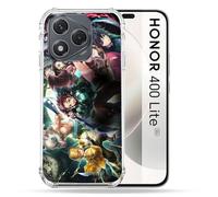 Cokitec Cover rinforzata per Honor 400 Lite 5G Manga Demon Slayer Gruppo