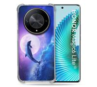 Cokitec Cover rinforzata per Honor Magic 6 Lite 5G Animal Delphin Onda