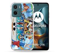 Cokitec Cover rinforzata per Motorola G05 / E15 Manga One Piece Sunny
