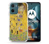 Cokitec Cover rinforzata per Motorola G05 / E15 / Pittura Il Bacio